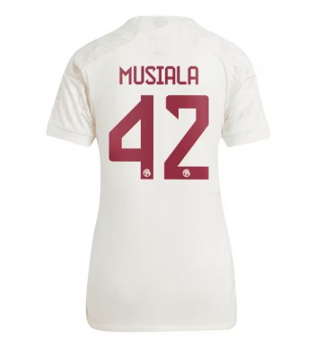 Bayern Munich Jamal Musiala #42 Tercera Equipación Mujer 2023-24 Manga Corta